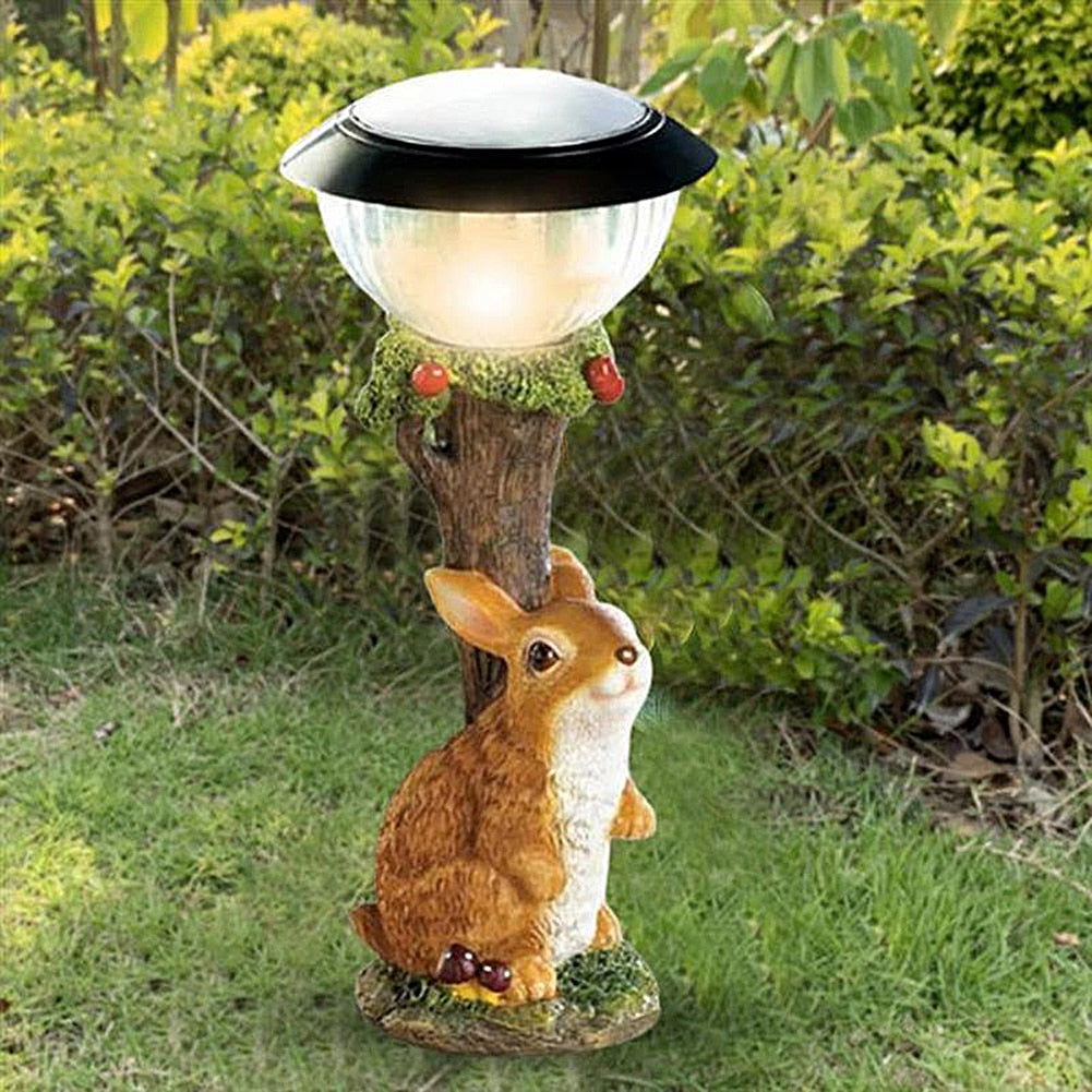 Energy Lamp Solar Powered Lamp Outdoor Resin Solar Powered A