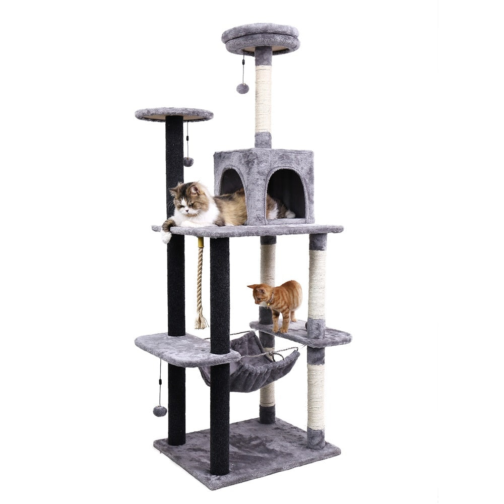 Free Shipping Luxury Cat Tree Condo