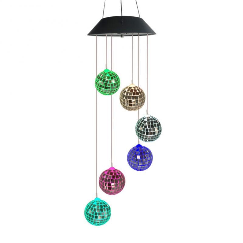 Christmas Decoration Solar LED Wind Chime String Lights