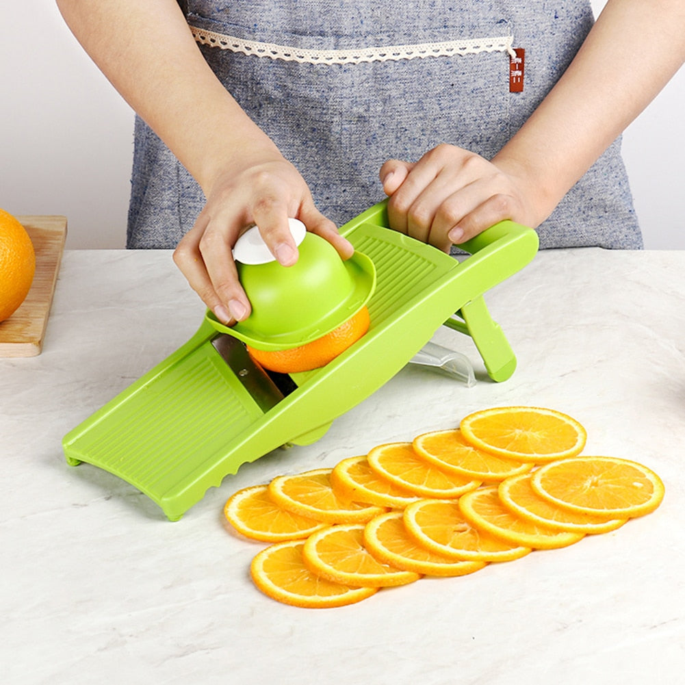 Manual Vegetable Cutter Professional Grater With Adjustable  Blades