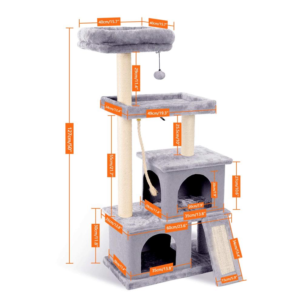 Domestic Delivery Cat Climbing Frame Cat Scratching Post Tree Scratcher