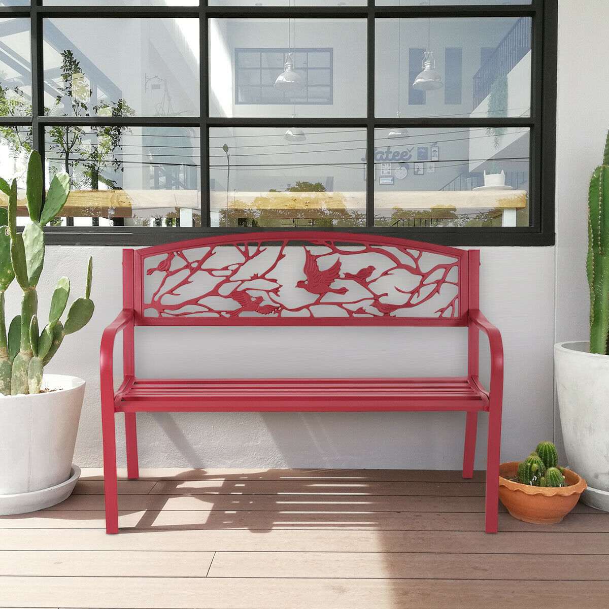 Costway Patio Garden Bench Park