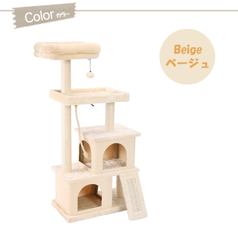 Domestic Delivery Cat Climbing Frame Cat Scratching Post Tree Scratcher