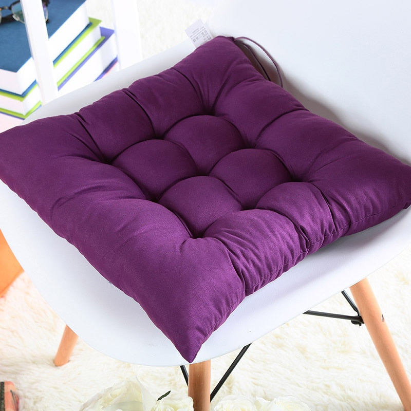 New Colourful Chunky Seat Pads Blood Circulation Sleep Promotion  Pillow Sofa Chair Decor  Dining Kitchen Chair Cushion