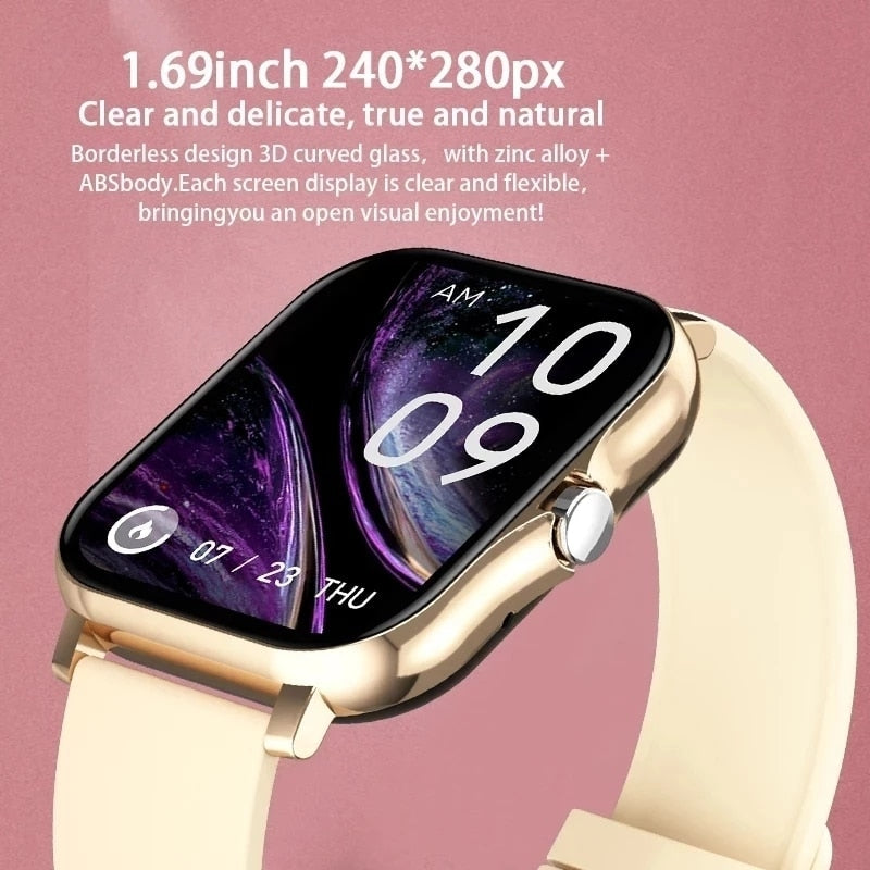 LIGE 2023 Smart Watch For Men Women Gift Full Touch Screen