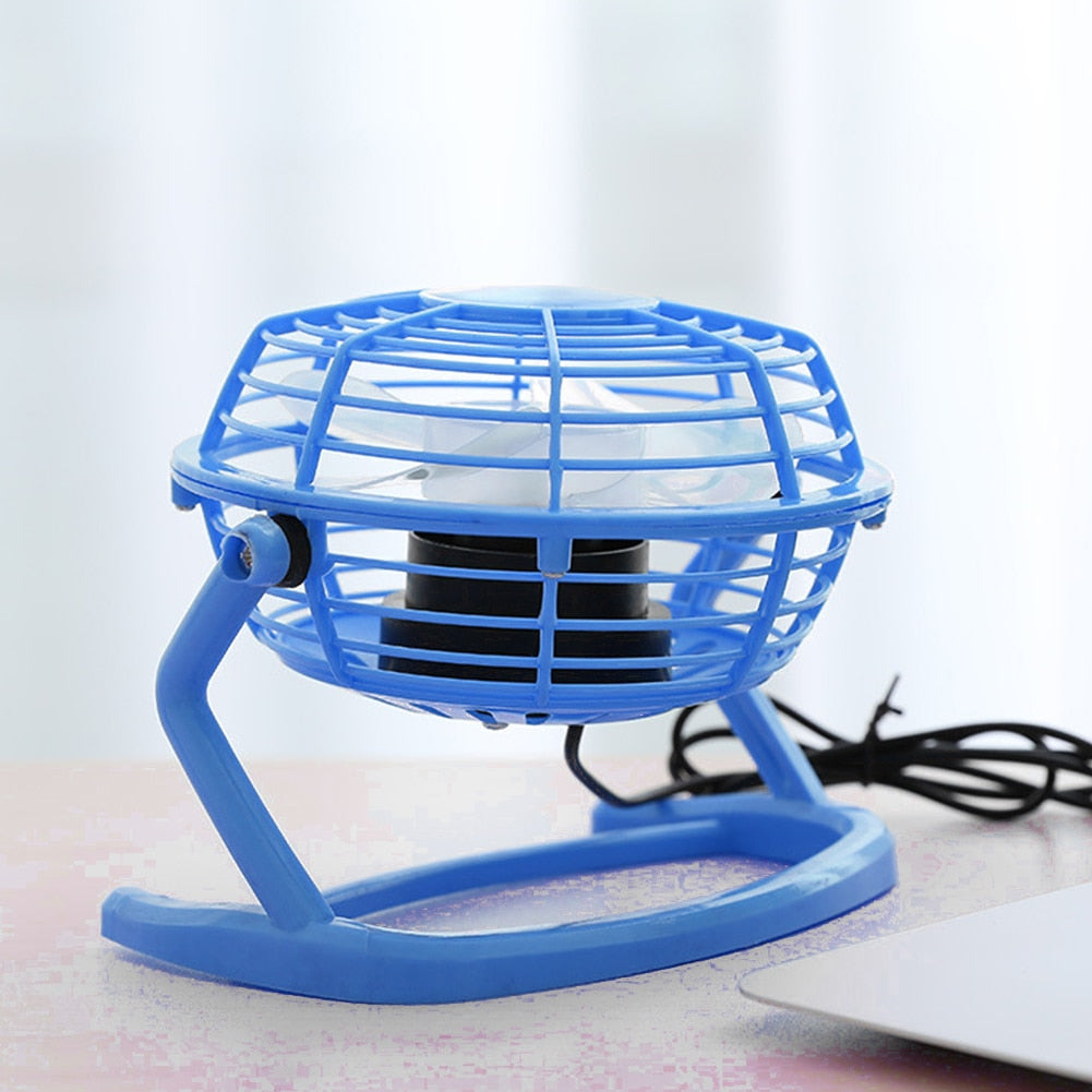 4 Inch Small Desktop Plastic Fan Mini Silent