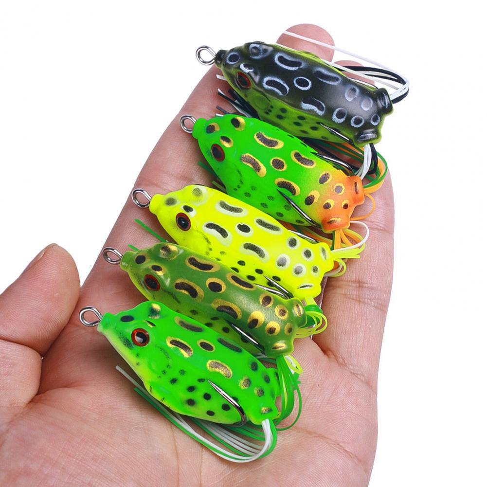 Soft Lure  Reusable Simulation Bite Resistant  Bionic Frog Fake Bait Angling Supplies