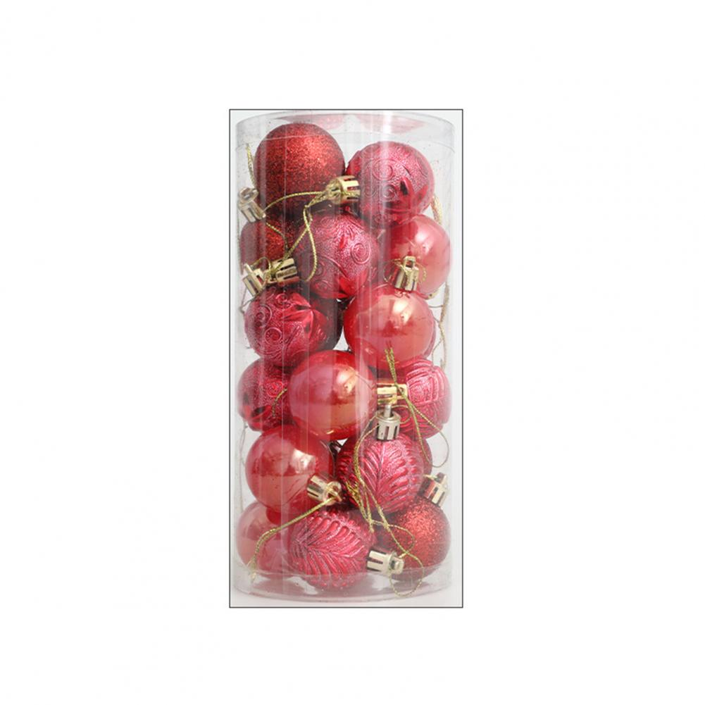 Christmas Ball Ornament 24Pcs Delicate Exquisite P