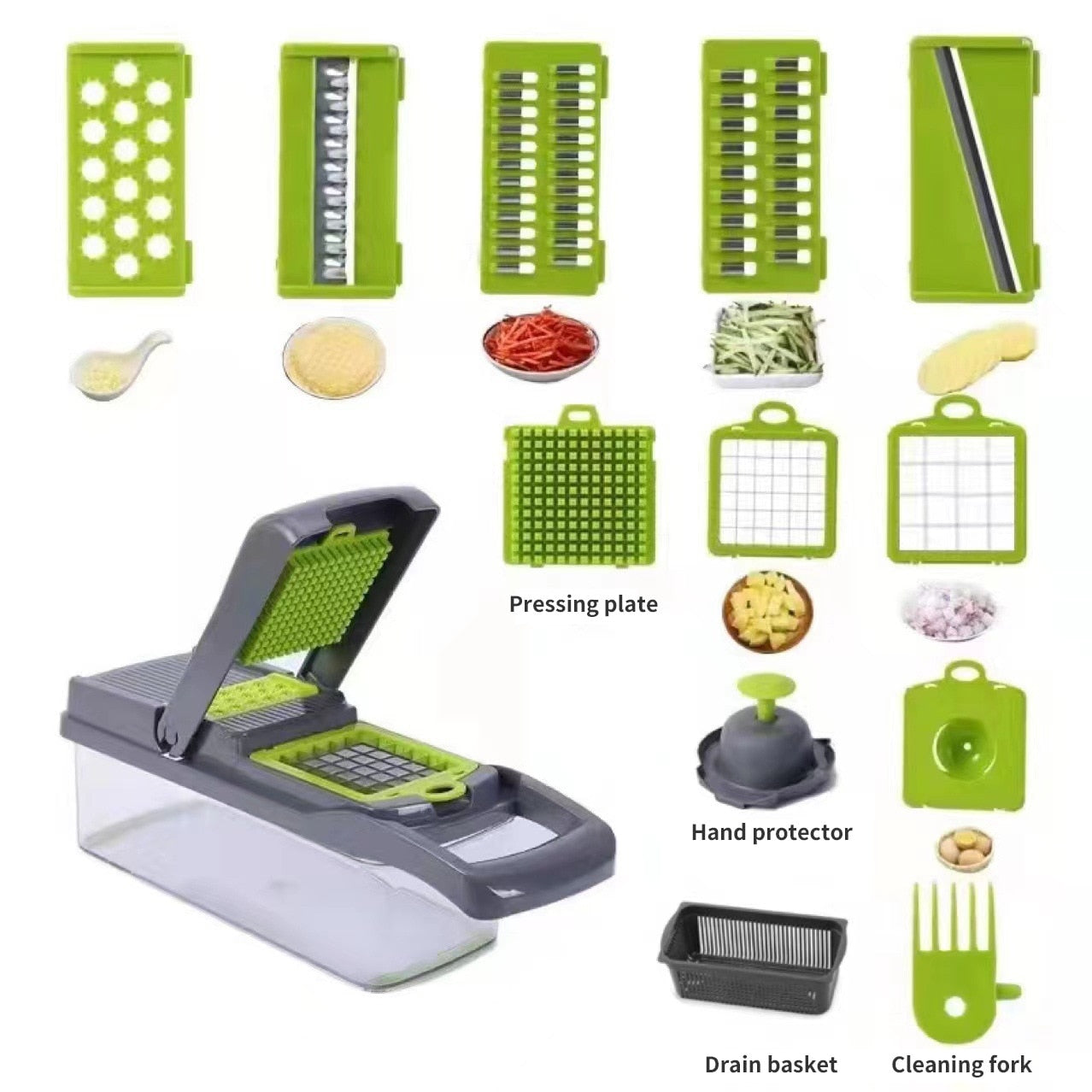 12 in 1 Multifunctional Vegetable Slicer/ Cutter /Shredders