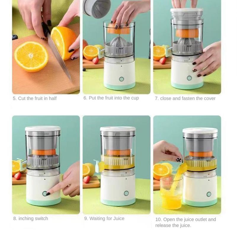 Multifunctional Electric Fruit Juicer 360 Degree Squeeze Orange Juicer