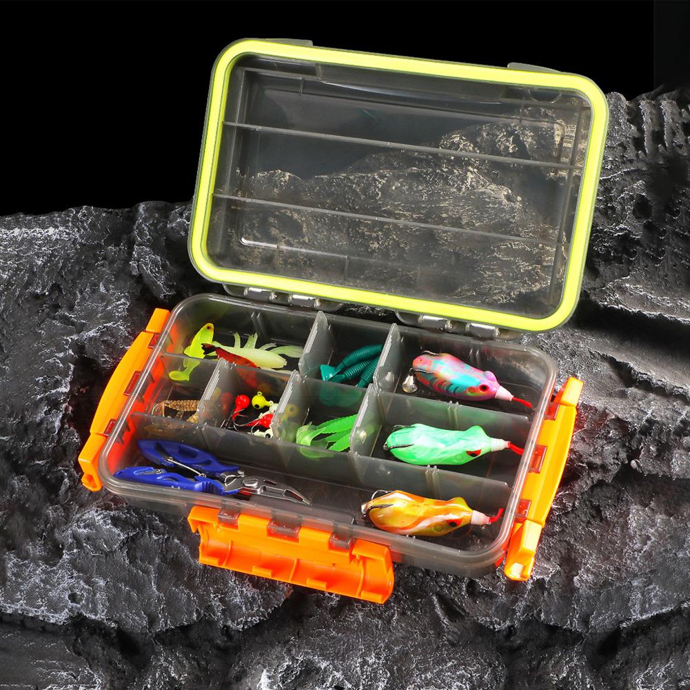 Tackle Box  Sturdy High Capacity PP Material  Multifunctional Fishing Box Angling Supplies