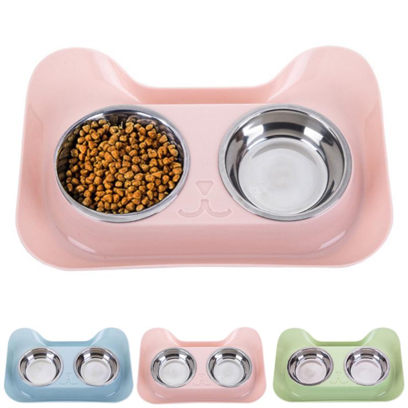 Cat Bowl Small Dog Cat Double Bowl