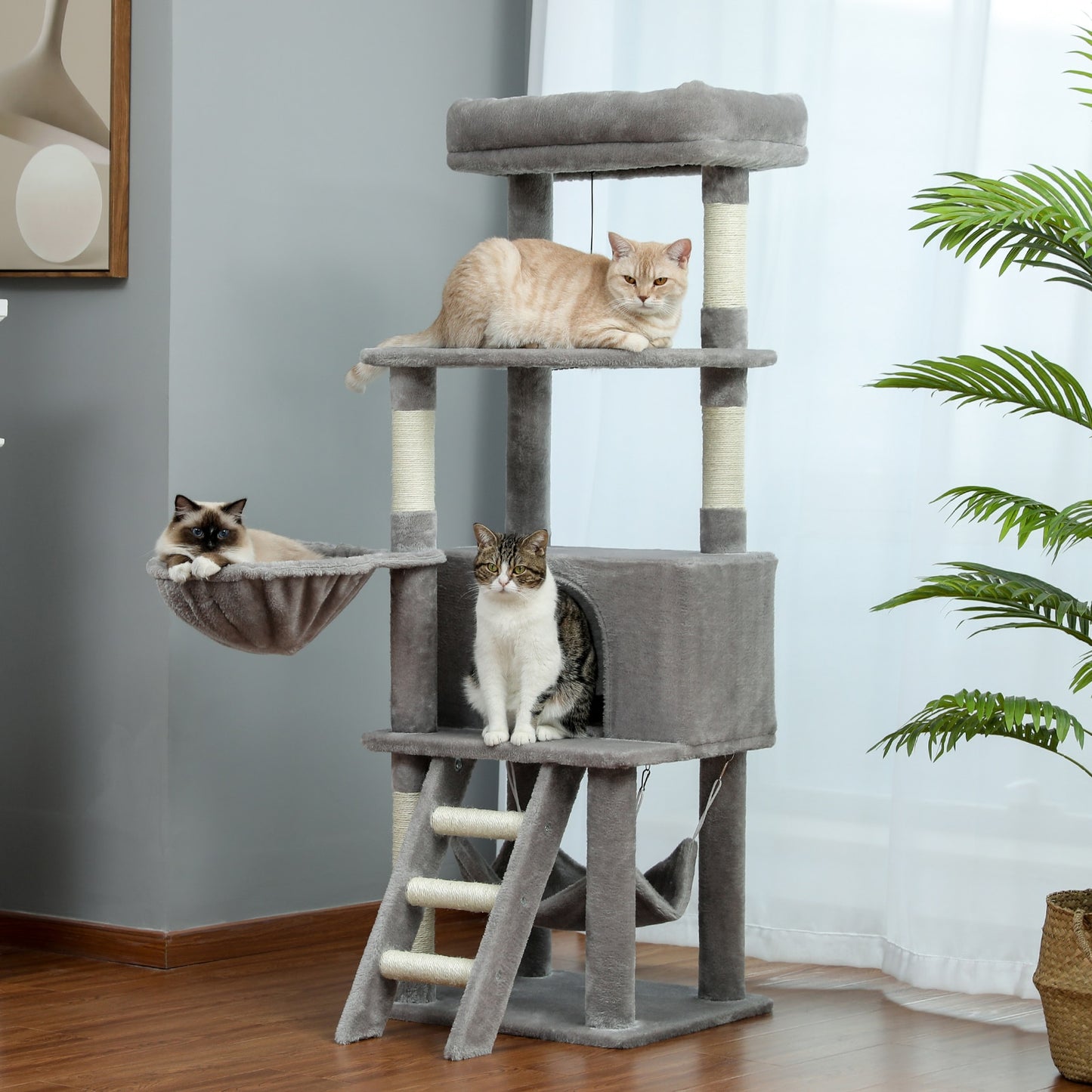 Free Shipping Luxury Cat Tree Condo