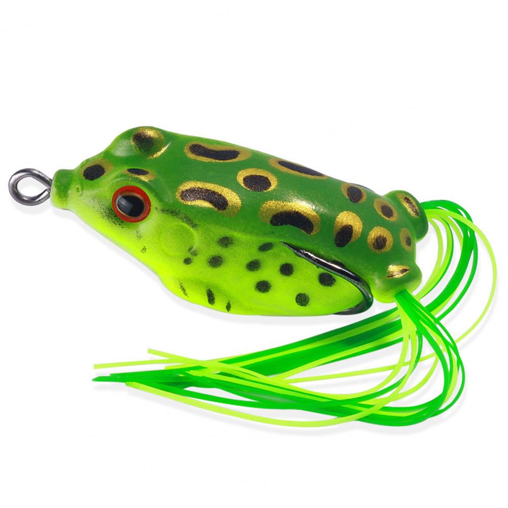 Soft Lure  Reusable Simulation Bite Resistant  Bionic Frog Fake Bait Angling Supplies