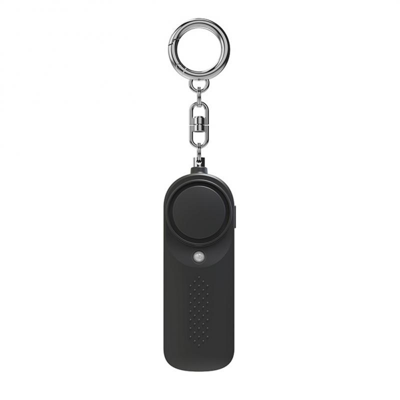 130 db Safesound Personal Security Alarm Keychain with LED Lights Self Defense Electronic Device for Women Camping Equipment