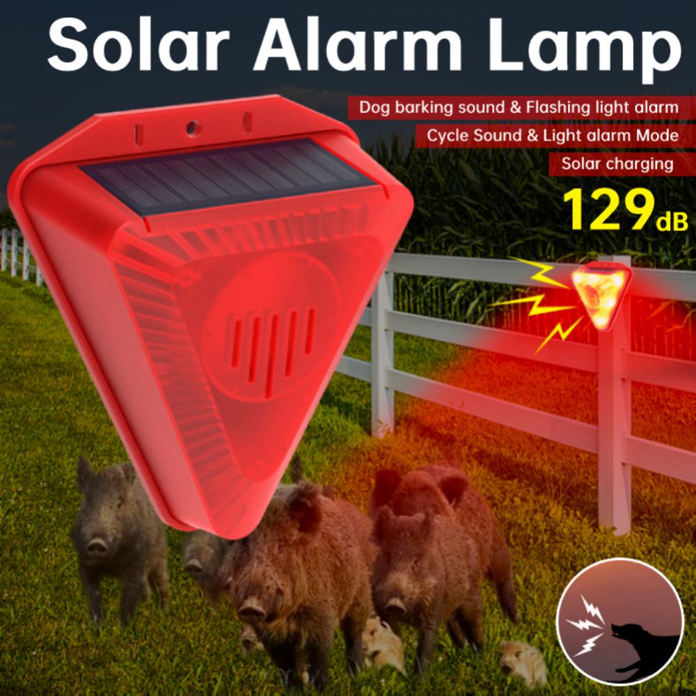 Animal Repellent Light 6 Flashing Red Leds Outdoor Animal Repellent Alarm