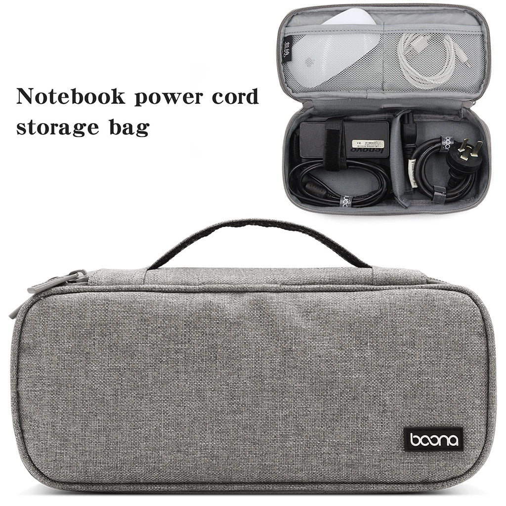 Carrying Electronic Accessories Case for Laptop Charger - northstarhomeandgarden