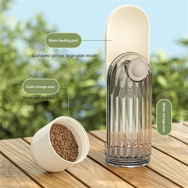 Pet Cat Dog Water Cup Portable Dog Food And Water Cup Go