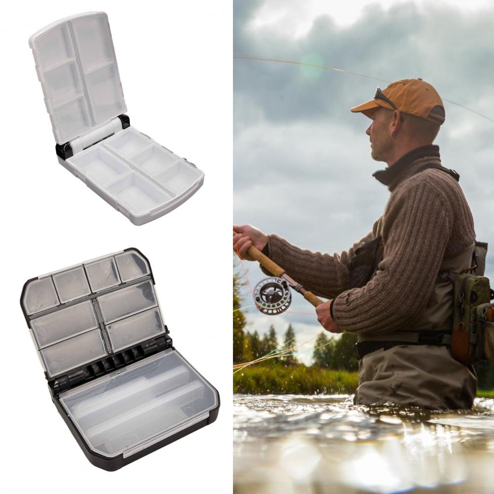 Fishing Storage Box  Useful Dustproof Easy to Carry