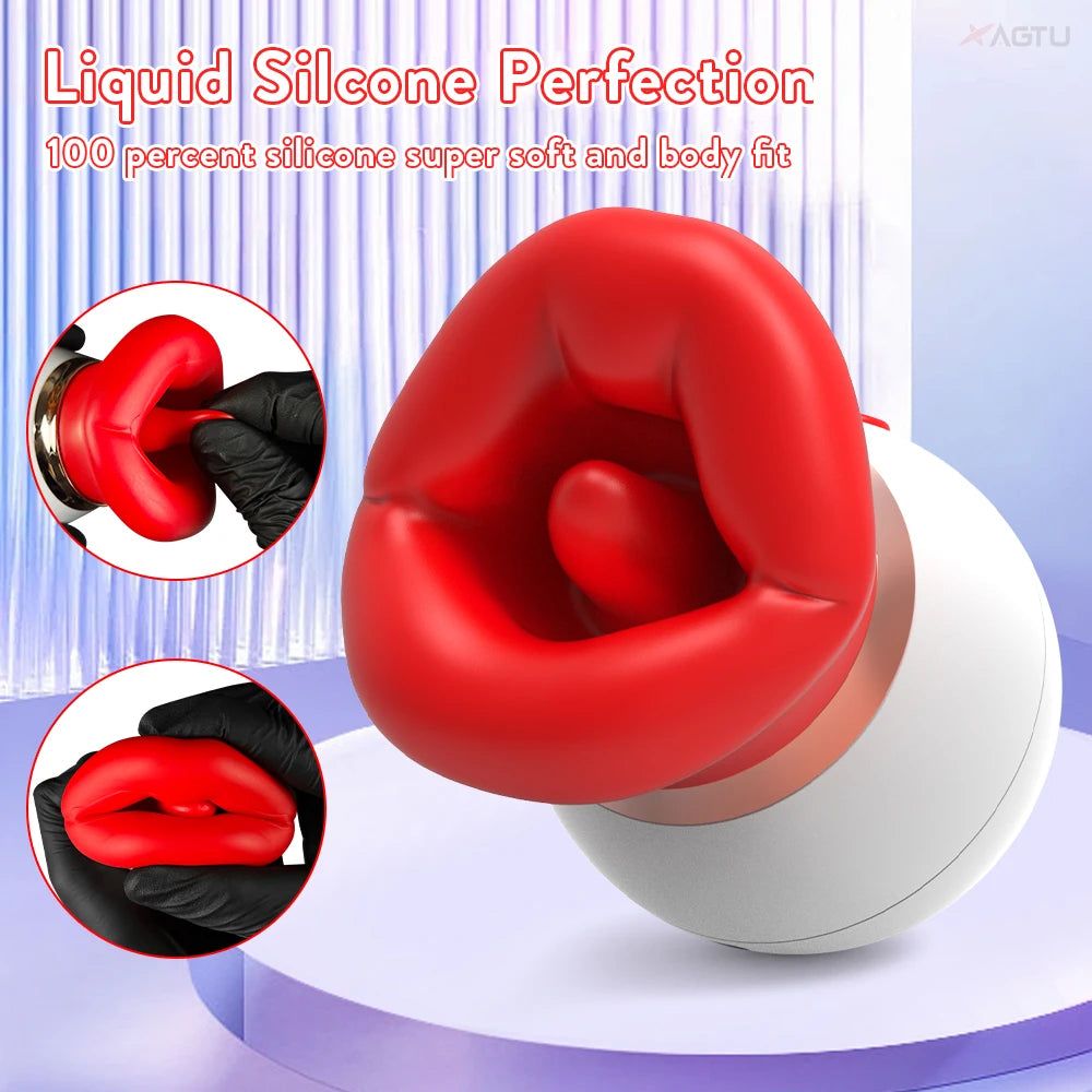 Powerful Swing Sucking Vibrator for Women Tongue Licking Clitoris Sucker Female Oral Nipple Stimulator Sex Toys for Adults Goods