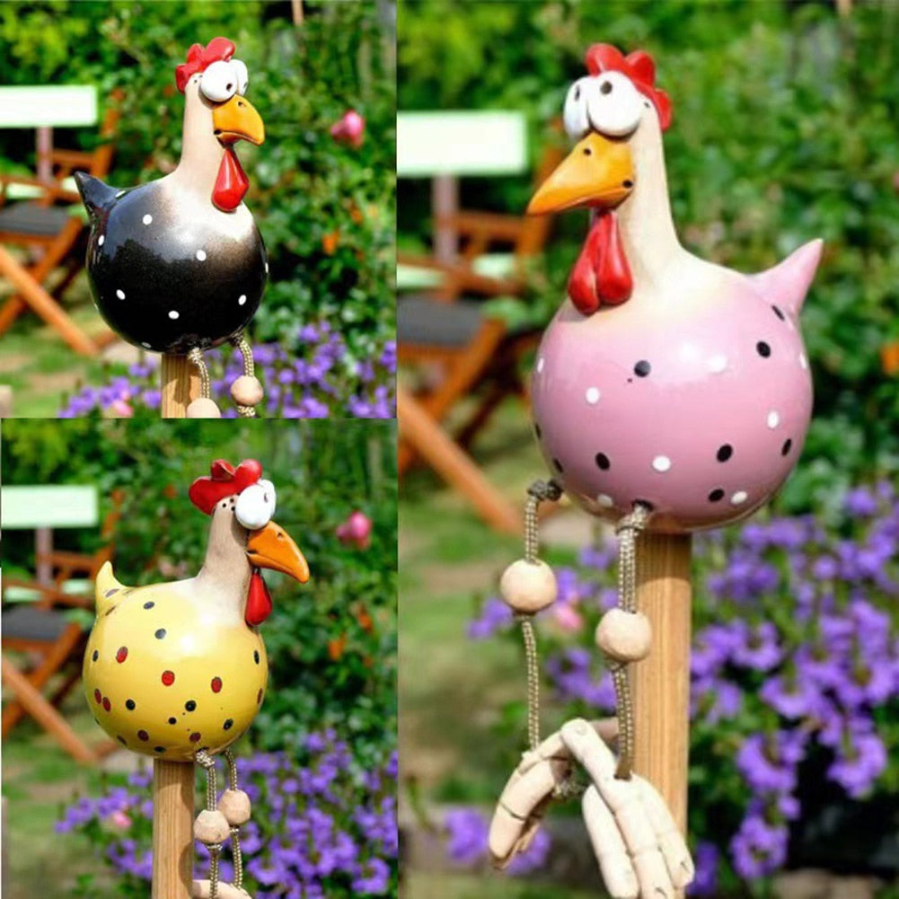 Big-eyed Chicken Classic Figurine