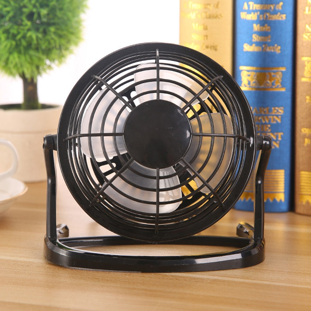 4 Inch Small Desktop Plastic Fan Mini Silent