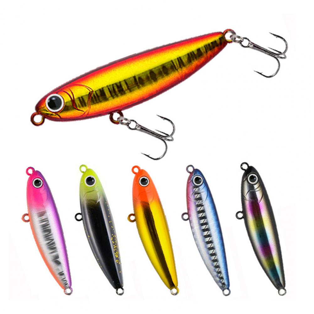 Fishing Tackle  Compact Treble Hook Plastic  Sea Fishing Long Casting Lure Fishing Supplies