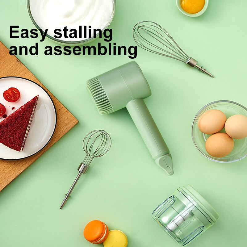 Electric Wireless Egg / Cream / Batter Beater