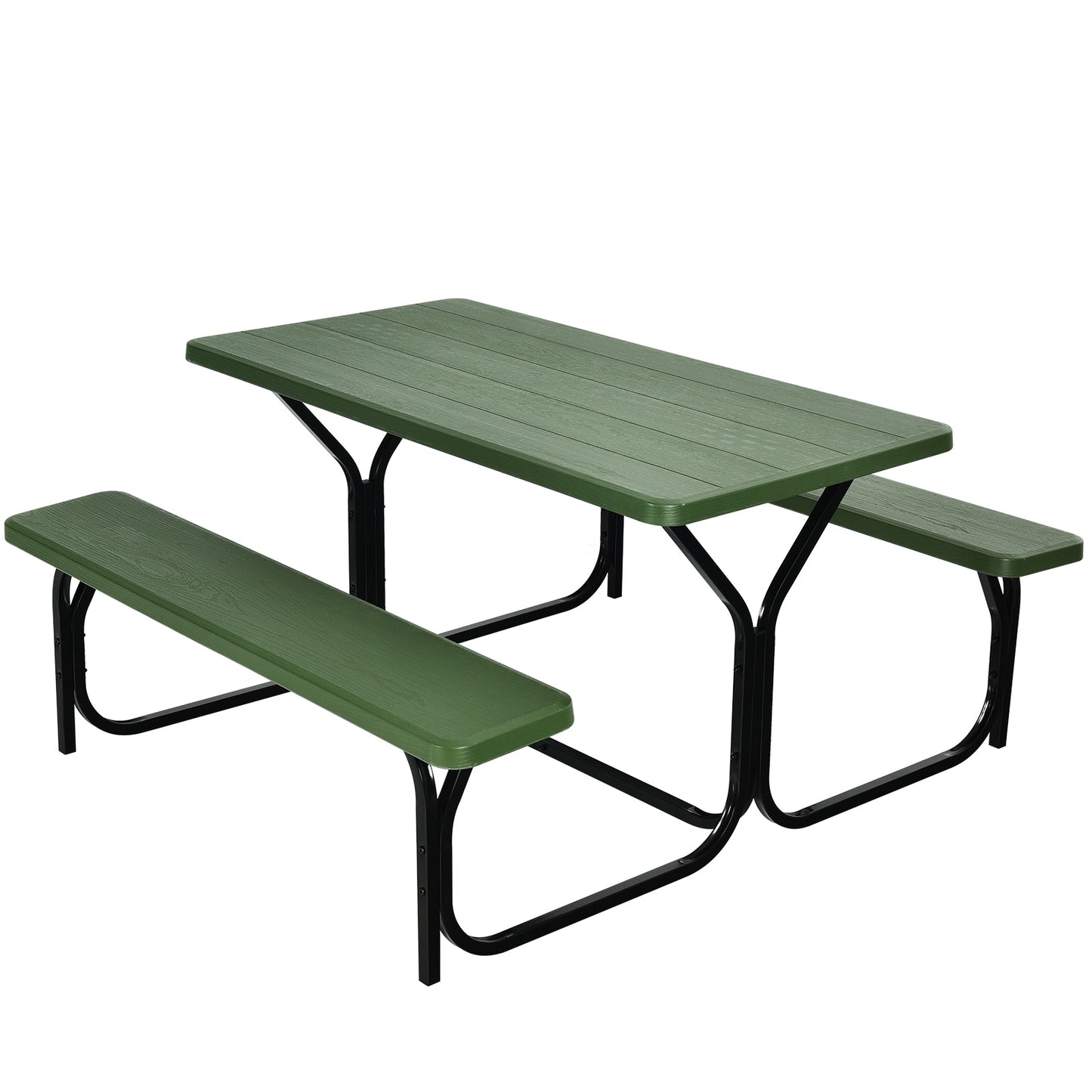 Picnic Table Bench Set Outdoor Backyard Patio Garden Party Dining All Weather OP3499