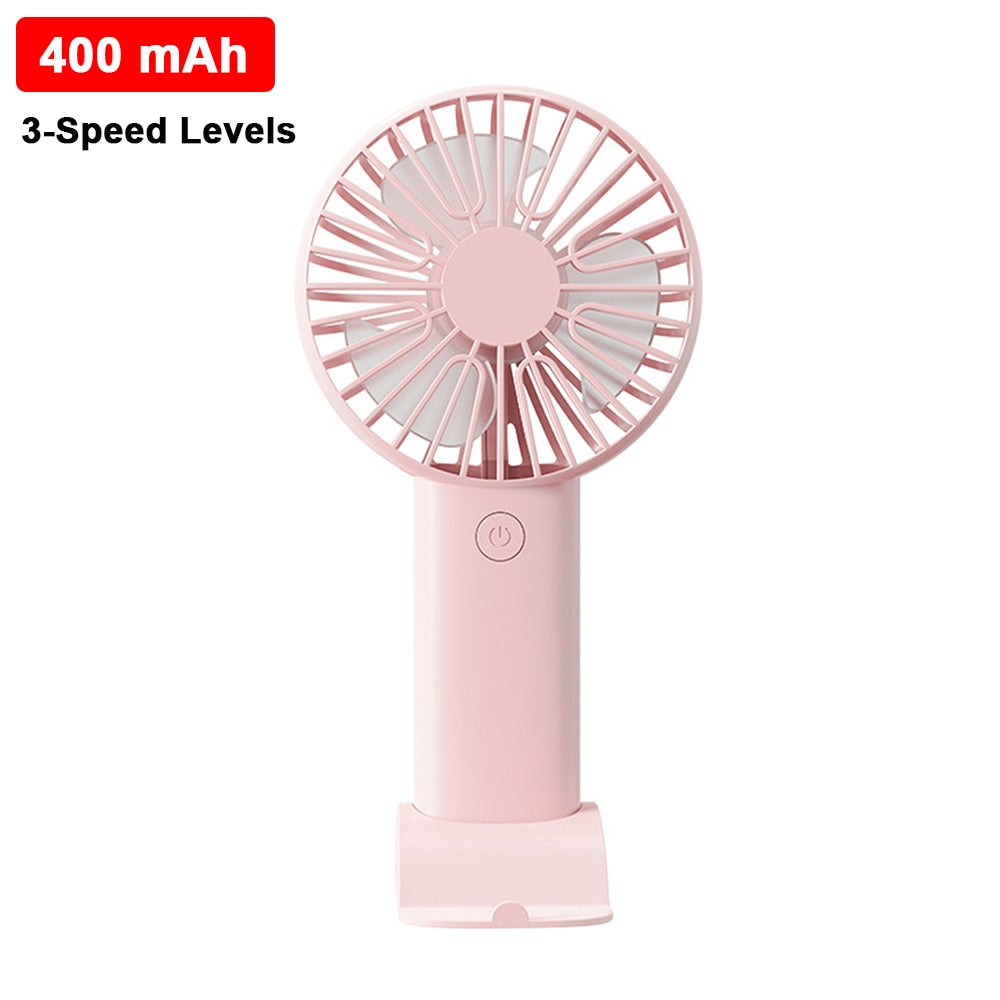 Portable Bladeless Fan Handheld Desktop