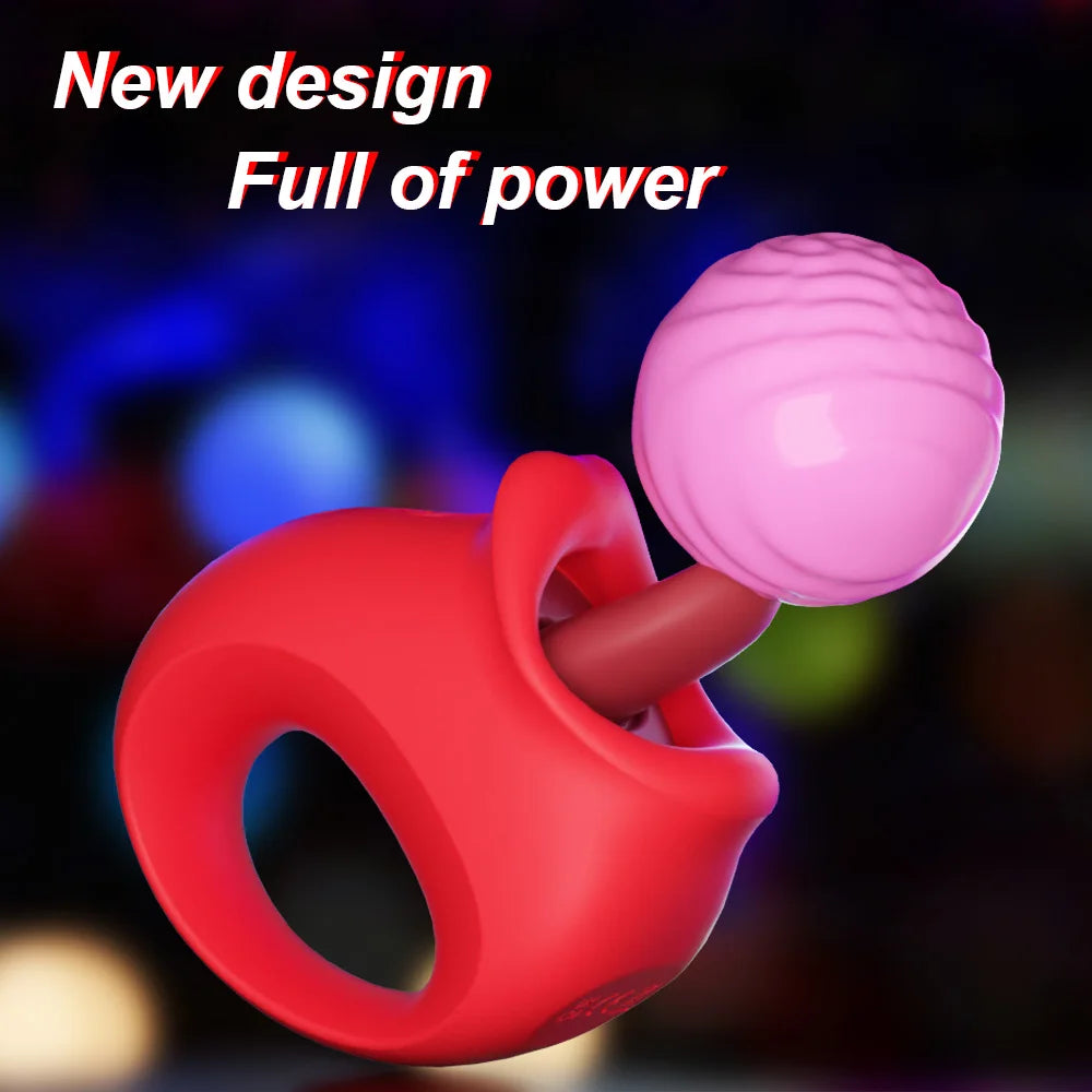 Tongue Licking Vibrator for Women Powerful Swing Clitoris Stimulator Oral Nipple Massager Sex Toy for Female Adult Couples Goods