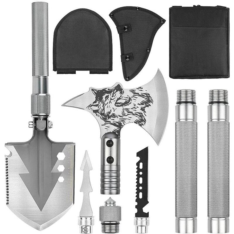 Outdoor Folding Shovel Garden Tools Set - northstarhomeandgarden