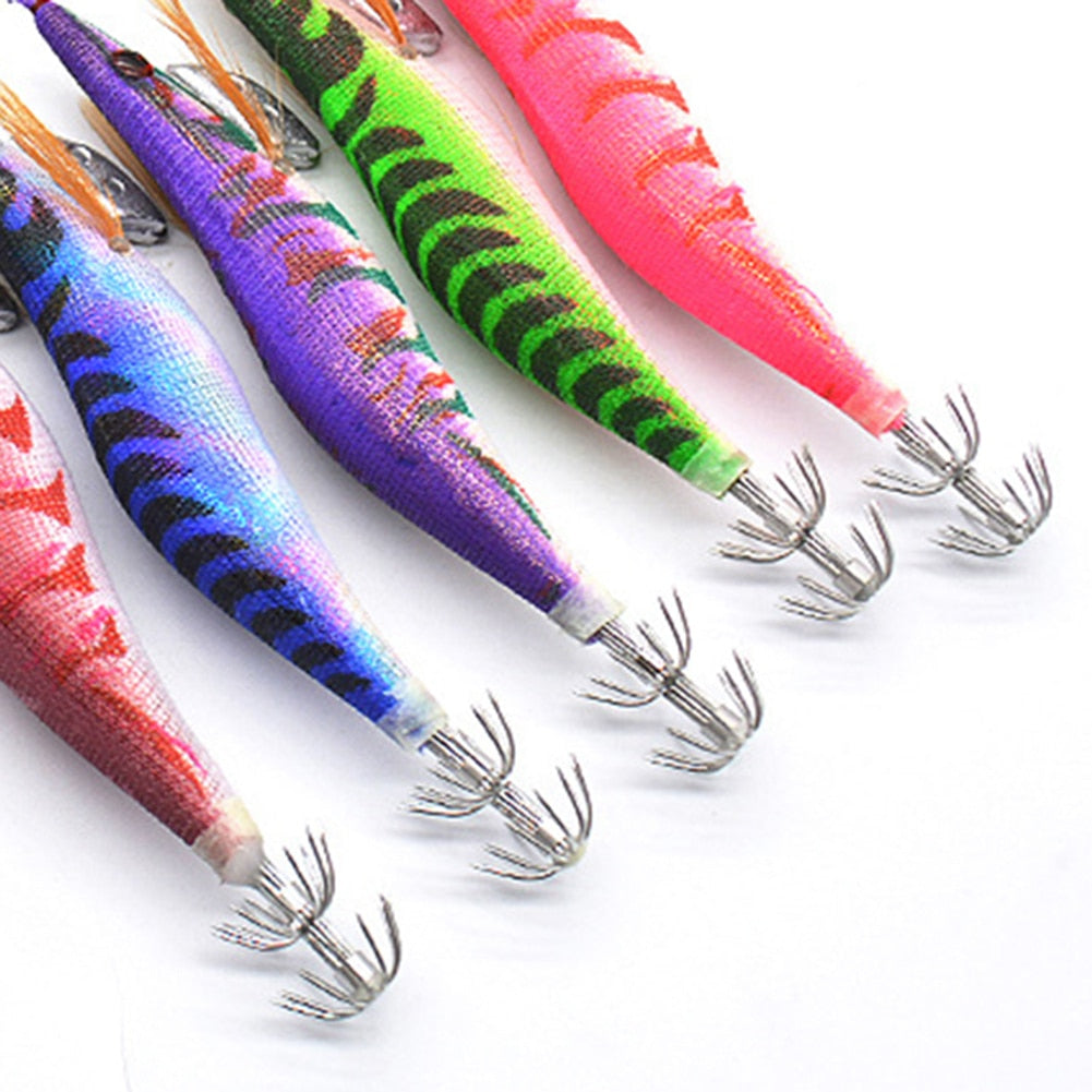 10pcs Jigging Fishing Lures Anti-corrosion Shrimp Fishing Lures