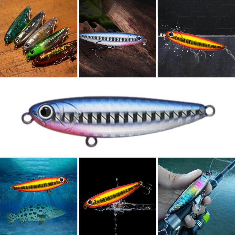 Fishing Tackle  Compact Treble Hook Plastic  Sea Fishing Long Casting Lure Fishing Supplies