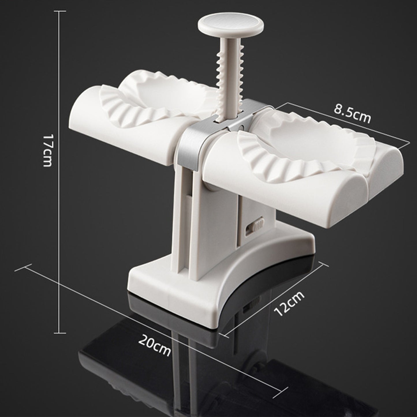 Automatic Dumpling Maker Double Head Press