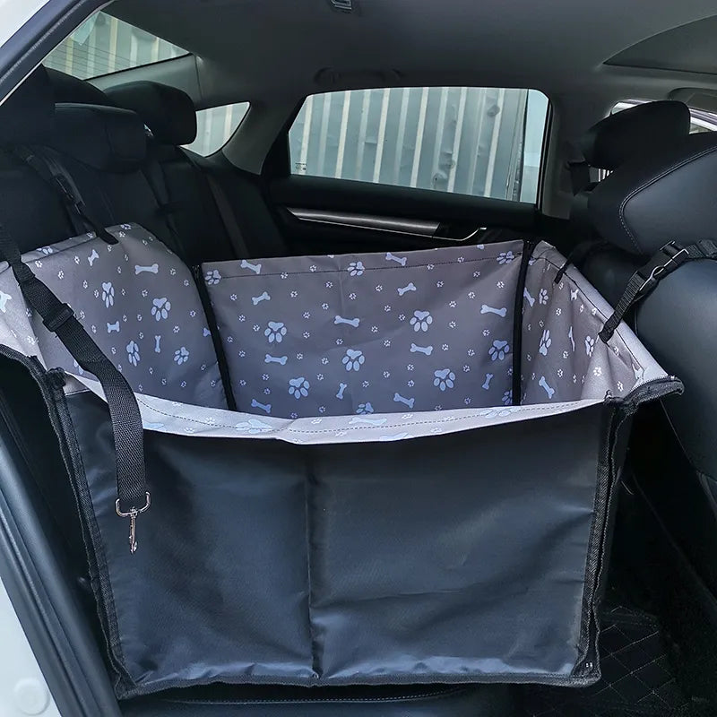 Dog Car Seat Cover Hammock For Dogs In The Car Transportin Pet Car Seat Puppy Car Seat Basket Dogs Cats Waterproof Seat Mat Bag