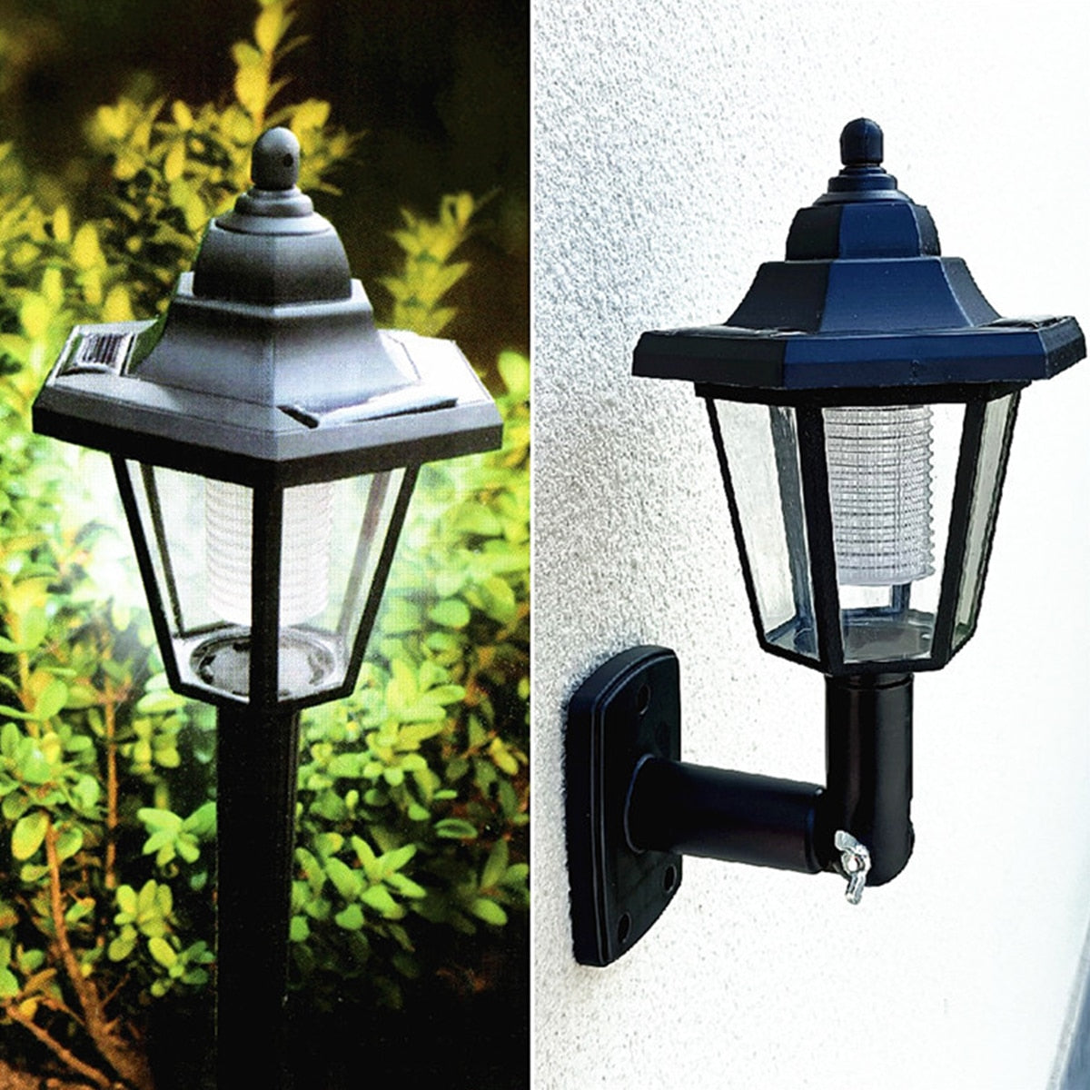 Solar Outdoor LED Wall Lamp - northstarhomeandgarden