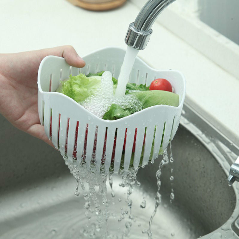 Chopper Vegetable Salad Cutter Cutting Bowl Vegetable Slices