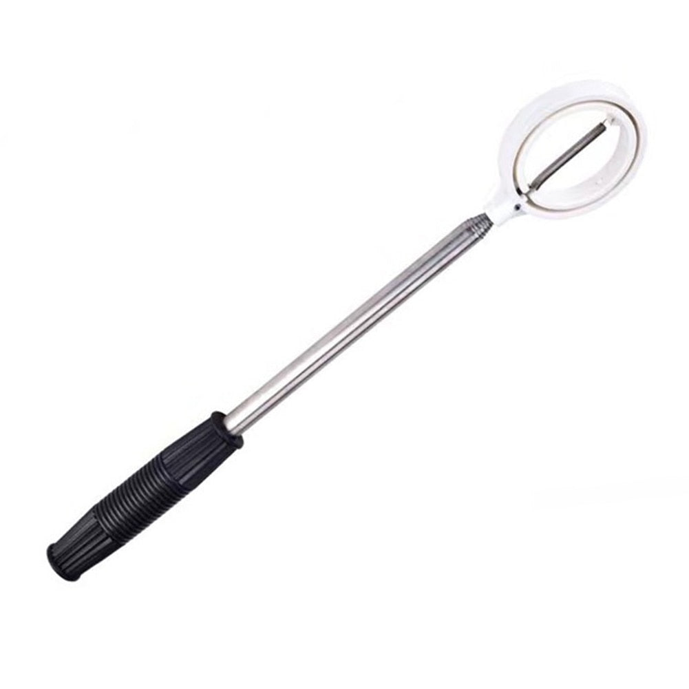 Golf Ball Retriever 8 Sections Stainless Steel Telescopic Ball Picker Pick Up Grabber Extandable Golf Training Aids for Water