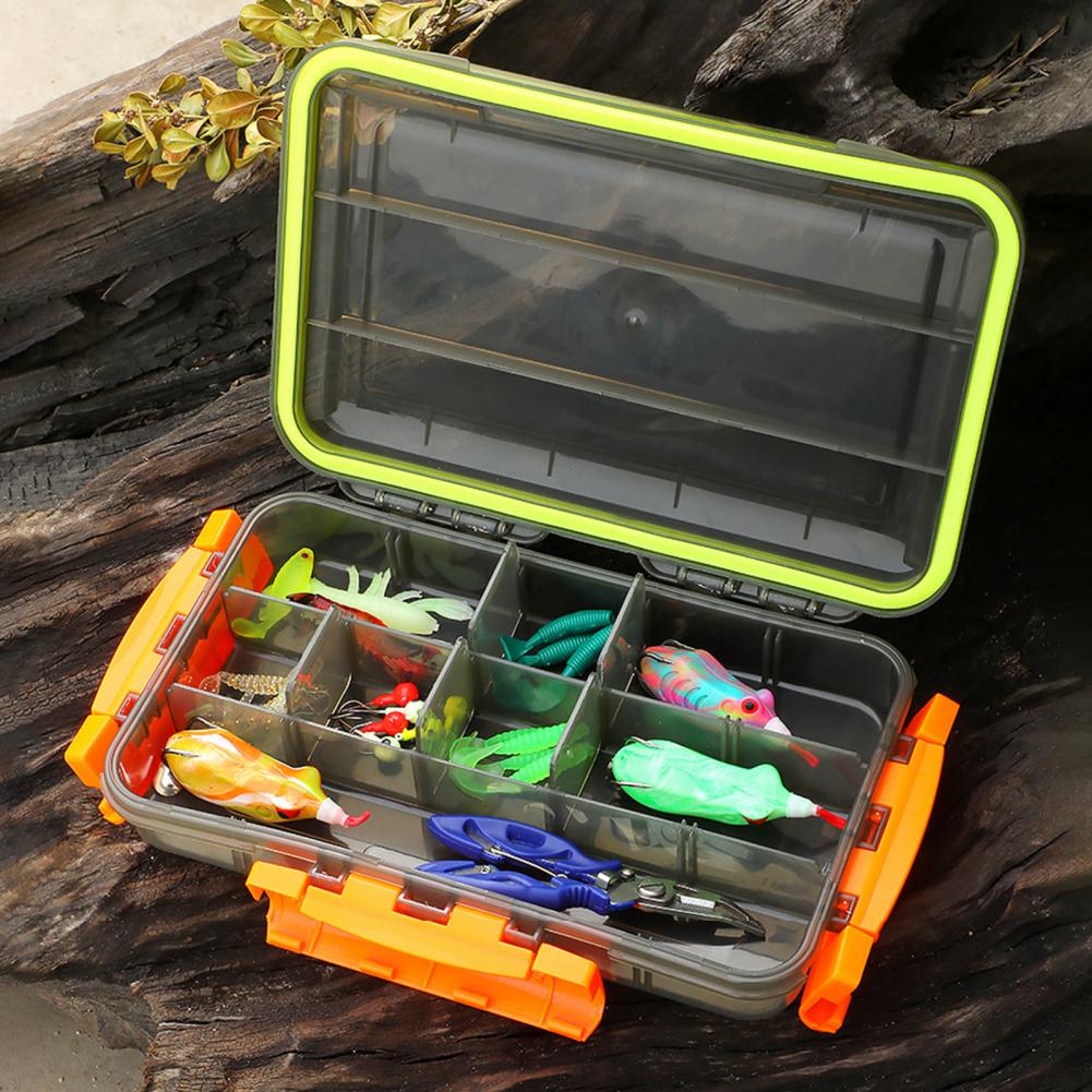 Tackle Box  Sturdy High Capacity PP Material  Multifunctional Fishing Box Angling Supplies