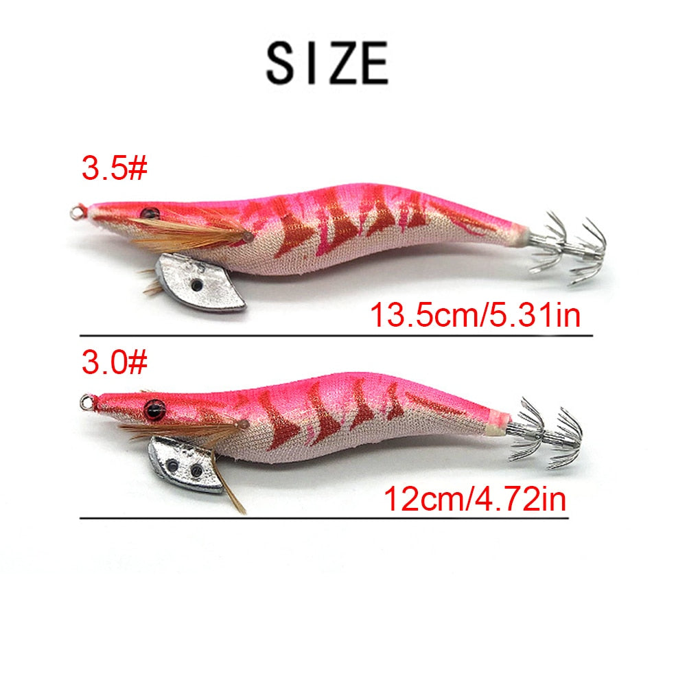 10pcs Jigging Fishing Lures Anti-corrosion Shrimp Fishing Lures