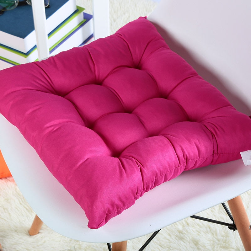 New Colourful Chunky Seat Pads Blood Circulation Sleep Promotion  Pillow Sofa Chair Decor  Dining Kitchen Chair Cushion