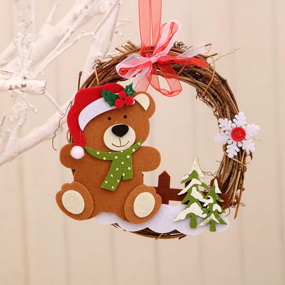 Christmas Pendant  Pretty with Hanging Ribbon Wide Application  Deer Decorative Christmas Tree