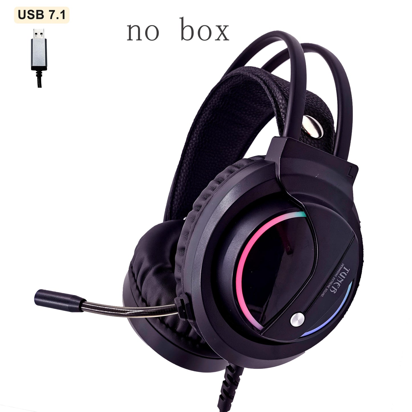 Music Gaming Headset Surround Sound with Mic Earphones