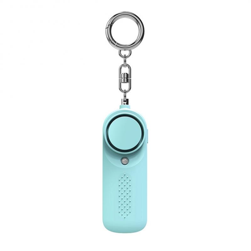 130 db Safesound Personal Security Alarm Keychain with LED Lights Self Defense Electronic Device for Women Camping Equipment