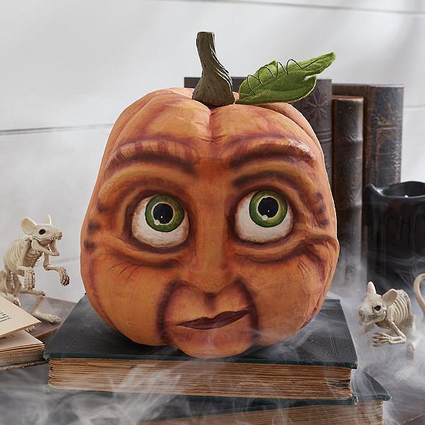 Halloween Funny Pumpkin Outdoor Decoration Ghost Party Pumpkin Six Weird Coffee Resin Crafts