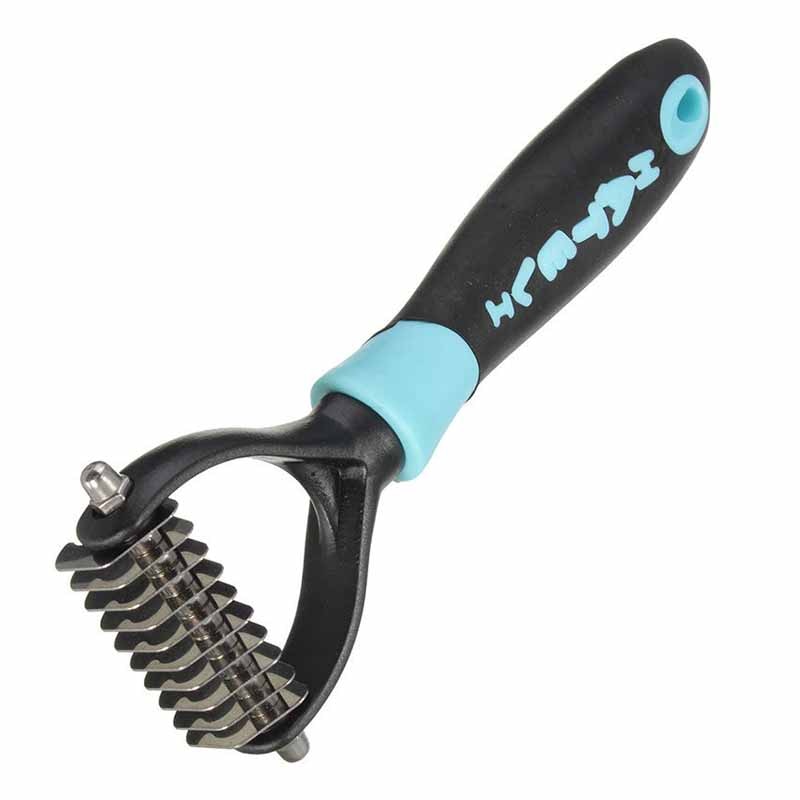 Professional Pet Deshedding Brush Dog Hair Remover Pet Fur Knot Cutte