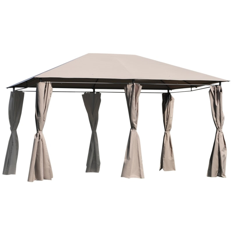 13'x 10' Outdoor Patio Gazebo Garden Pavilion