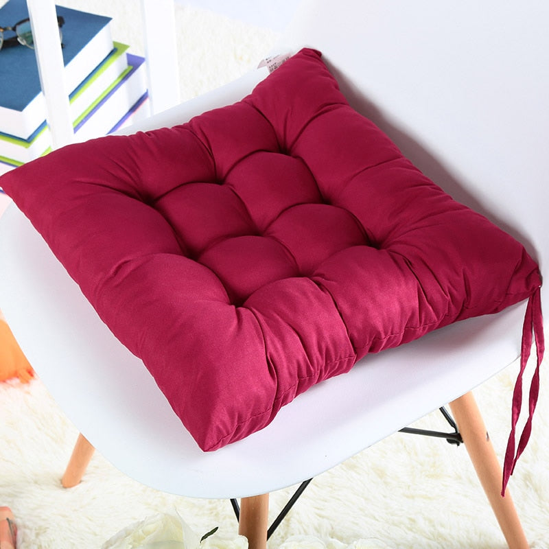 New Colourful Chunky Seat Pads Blood Circulation Sleep Promotion  Pillow Sofa Chair Decor  Dining Kitchen Chair Cushion