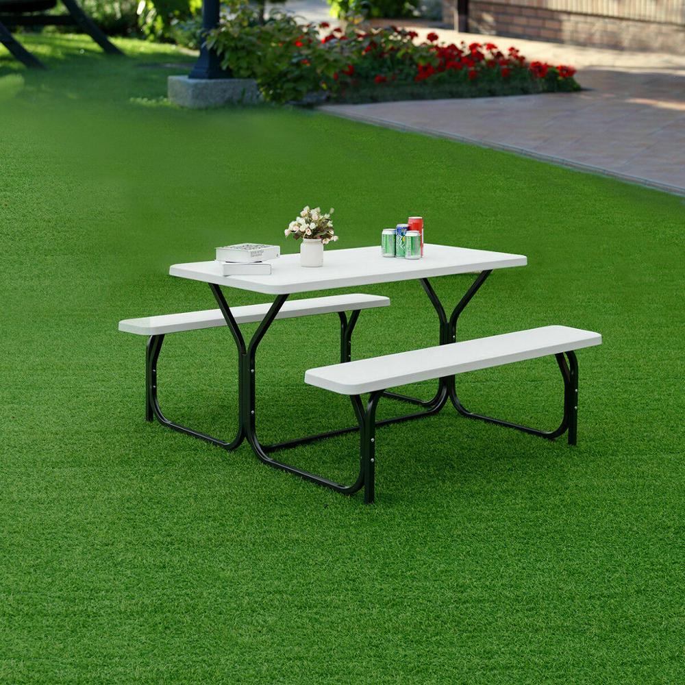 Picnic Table Bench Set Outdoor Backyard Patio Garden Party Dining All Weather OP3499